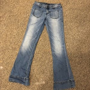 Dear John Retro Medium Wash Flares